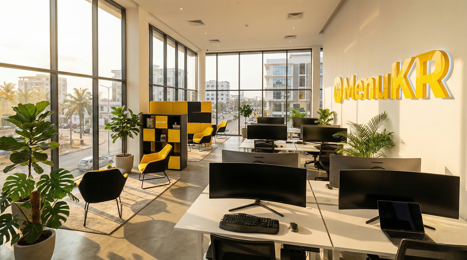 Nos bureaux à Cotonou - MenuKR